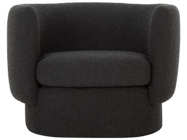 Moe's Home Koba 40" Black Fabric Accent Chair MEJM100202