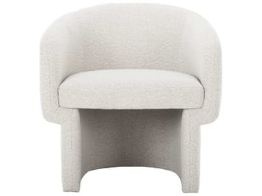 Moe's Home Franco 27" White Fabric Accent Chair MEJM100505
