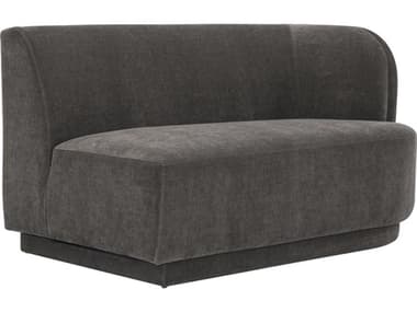 Moe's Home Yoon Umbra Grey Upholstered Loveseat MEJM101825