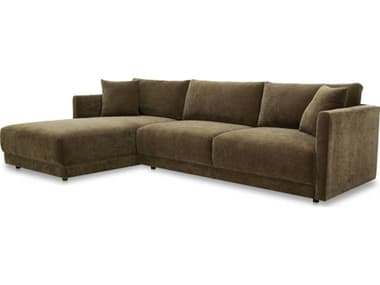 Moe's Home Bryn 115" Wide Fabric Upholstered Sectional Sofa with LAF Chaise MEJM102727L0