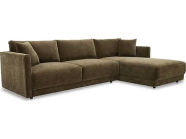 Moe's Home Bryn 115" Wide Fabric Upholstered Sectional Sofa with RAF Chaise MEJM102727R0