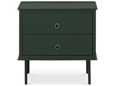 Moe's Home Reagan Nightstand Deep Green MEJU100627