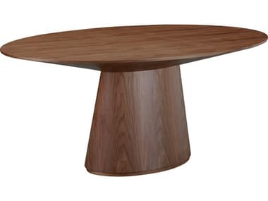 Moe's Home Otago Oval Dining Table Walnut Brown MEKC1007030