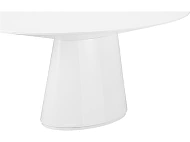 Moe's Home Otago Oval Dining Table White MEKC1007180