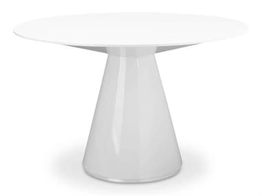 Moe's Home Otago Round 47in Dining Table White MEKC1028180