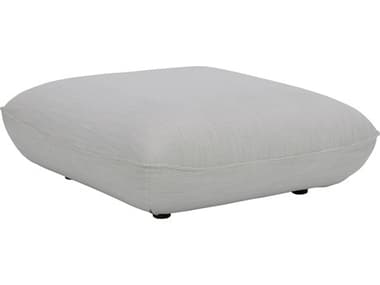 Moe's Home Zeppelin White Upholstered Ottoman MEKQ101418