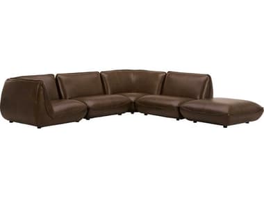 Moe's Home Zeppelin Dream Leather Sectional Sofa MEKQ102203