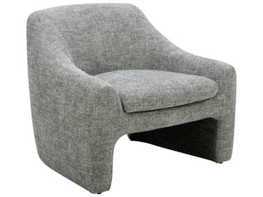 Moe's Home Kenzie 33" Gray Fabric Accent Chair MEKQ102537