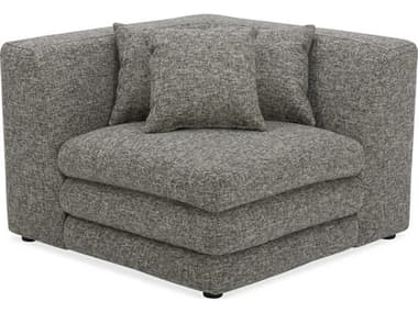 Moe's Home Lowtide 39" Gray Fabric Corner Modular Chair MEKQ103037