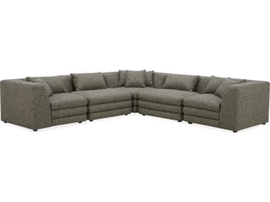 Moe's Home Lowtide Classic L-Shaped Modular Sectional Stone Tweed MEKQ103937