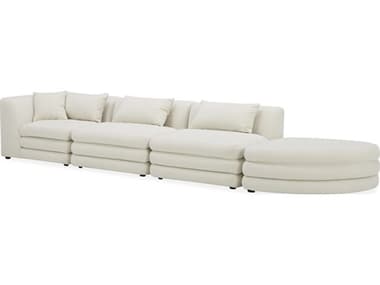 Moe's Home Lowtide Linear Modular Sectional Warm White MEKQ104118