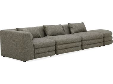 Moe's Home Lowtide 157.48"W Linear Modular Sectional Stone Tweed MEKQ104137