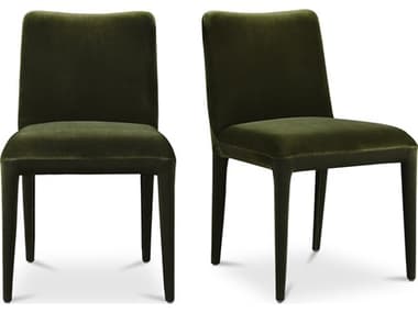 Moe's Home Calla Green Side Dining Chair - Set of Two MEME106227