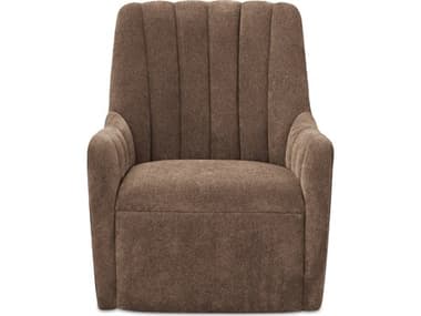 Moe's Home Bowie Swivel Cool Brown Accent Chair MEMM100103