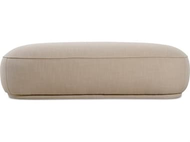 Moe's Home Marion Beige Upholstered Ottoman MEMO100234