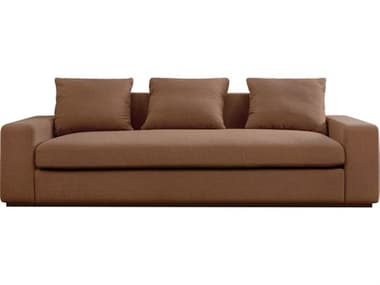 Moe's Home Thomas Brown Upholstered Sofa MEMO100312