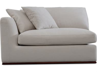Moe's Home Rue White Left Arm Facing Modular Chair MEMO100718