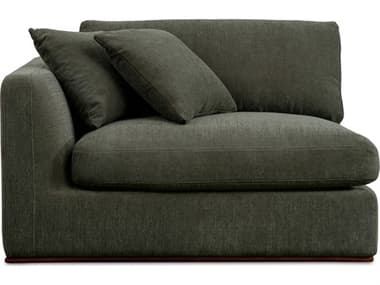 Moe's Home Rue Green Left Arm Facing Modular Chair MEMO100727