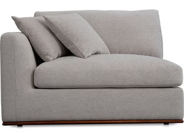Moe's Home Rue Gray Left Arm Facing Modular Chair MEMO100729
