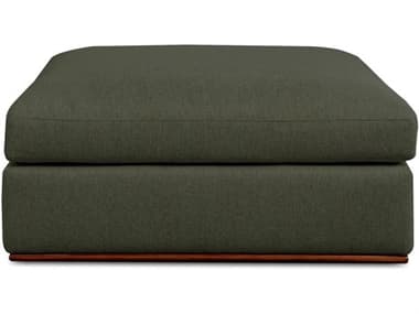 Moe's Home Rue Green Upholstered Ottoman MEMO101127