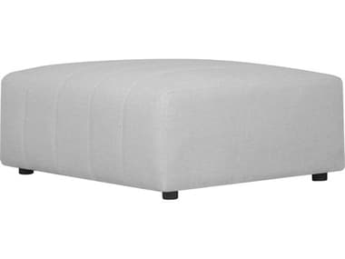 Moe's Home Beige Upholstered Ottoman MEMT102634