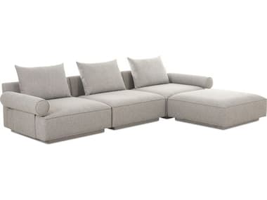 Moe's Home Rosello Lounge Modular Sectional Light Grey MEOA101829