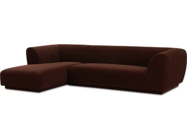 Moe's Home Zandro Left Sectional Warm Brown MEOA103603L0