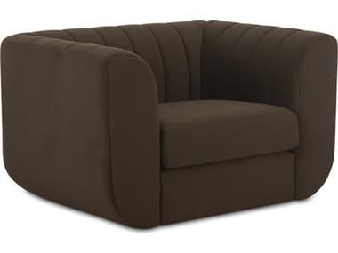 Moe's Home Rosy Lounge Chair Dark Brown MEOA103720