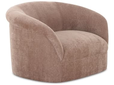 Moe's Home Thora 39.25"W Lounge Chair Blush MEOA103933