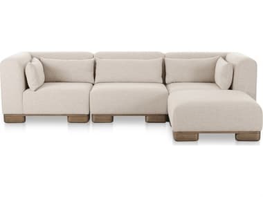 Moe's Home June Beige Upholstered Sectional Sofa MEOA104634