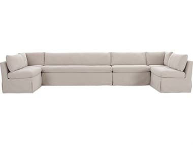 Moe's Home Fable Beige Upholstered Sectional Sofa MEOA106634
