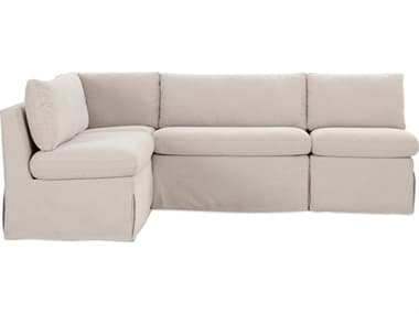 Moe's Home Fable Beige Upholstered Sectional Sofa MEOA106734