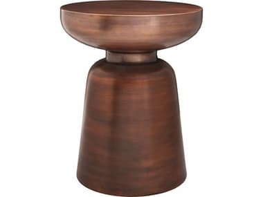Moe's Home Arthur Round Metal End Table MEOT100342