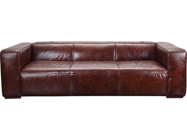 Moe's Home Accent Brown Leather Sofa MEPK100820