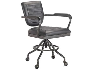 Moe's Home Foster Leather Computer Desk Chair MEPK104902