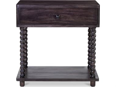 Moe's Home Tabitha 1-Drawer Brown Mango Wood Nightstand MEPZ100220