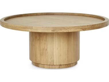 Moe's Home Cohen Round Wood Coffee Table MEQM1006240