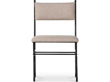 Moe's Home Posta Beige Upholstered Dining Chair MEQN103434