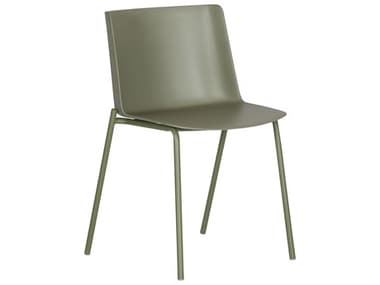 Moe's Home Silla Green Armless Dining Chair Set of 2 MEQX101016