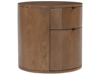 Moe's Home Theo Two Drawer Nightstand Brown MERP101103