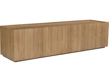 Moe's Home 72" Oak Wood Natural Media Console MERP102124