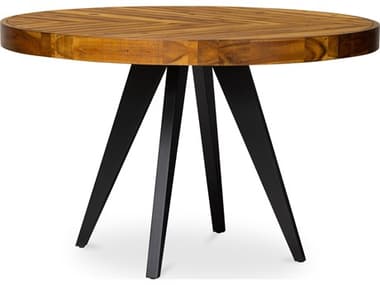 Moe's Home Parq Oval Wood Dining Table METL101014