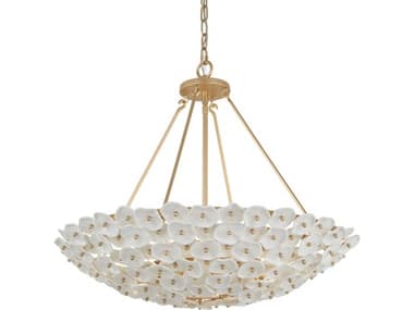 Metropolitan Coastlyn 6-Light Legacy Brass Bowl Pendant METN1826732