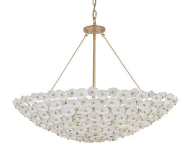 Metropolitan Coastlyn 8-Light Legacy Brass Bowl Pendant METN1828732