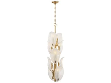 Metropolitan Orchid 10-Light Legacy Brass Mini Pendant METN2216732