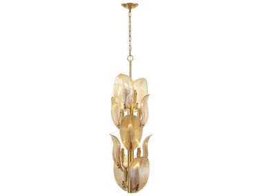 Metropolitan Orchid 10-Light Legacy Brass Mini Pendant METN2216A732