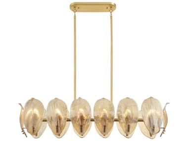 Metropolitan Orchid 14-Light Legacy Brass Island Pendant METN2217A732