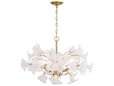 Metropolitan Bloome 6-Light Legacy Brass Chandelier METN2226732