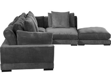 Moe's Home Tumble Gray Upholstered Sectional Sofa MEUB101525