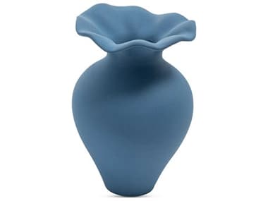 Moe's Home Ruffle Blue Decorative Vase MEUO101826